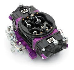 PROFORM 67301 Black Race Series Carburetor; 650 CFM, Mechanical Secondary, Black and Purple