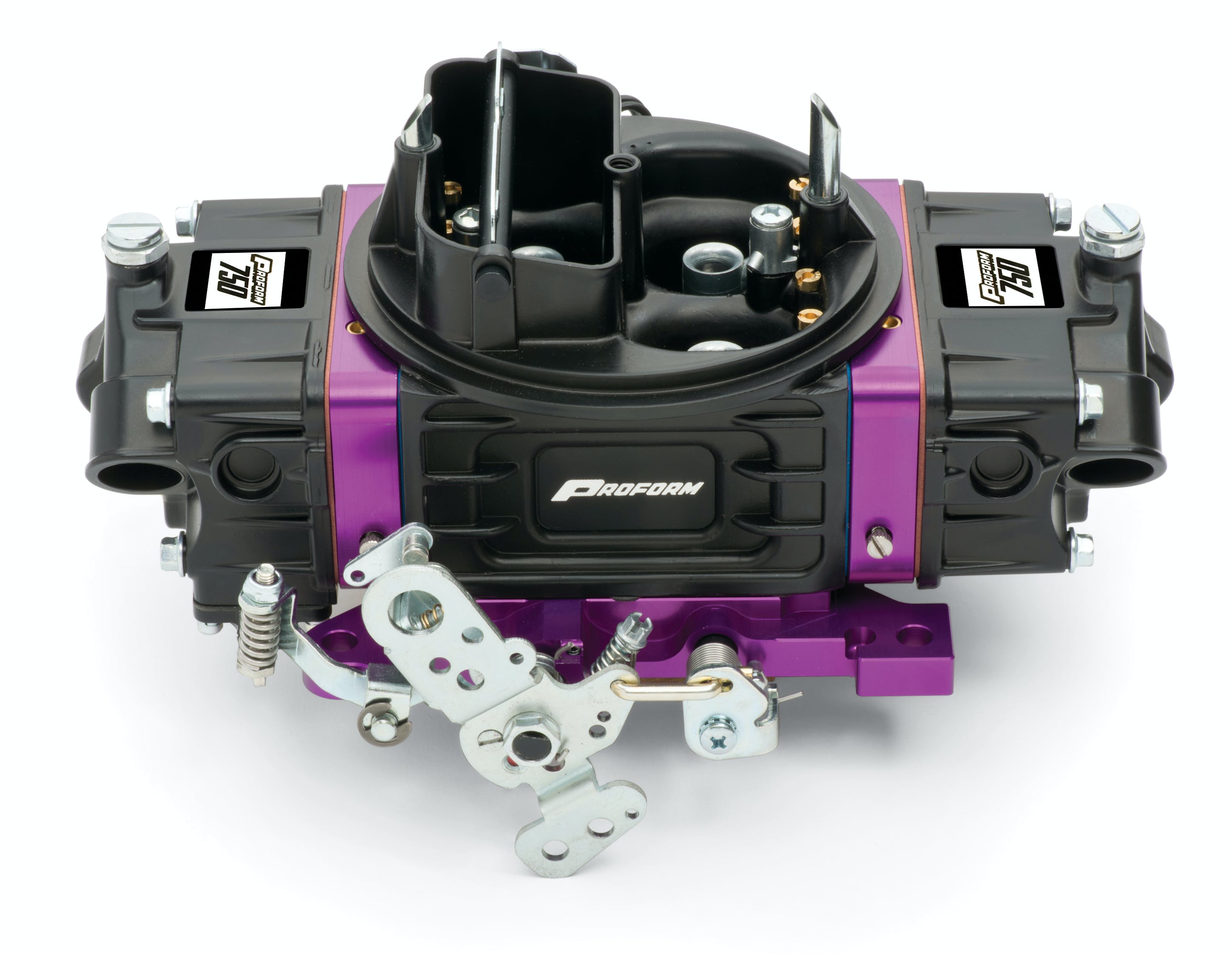 PROFORM 67313 Black Street Series Carburetor; 750 CFM, Mechanical Secondary, Black and Purple