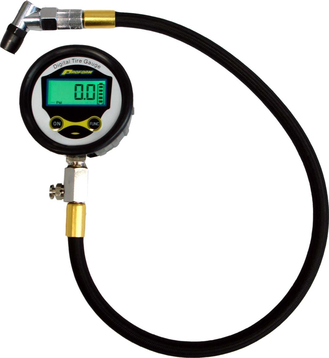 PROFORM 67395 Tire Pressure Gauge; 0-60 PSI Range; 0.1 PSI Increments; Digital Display