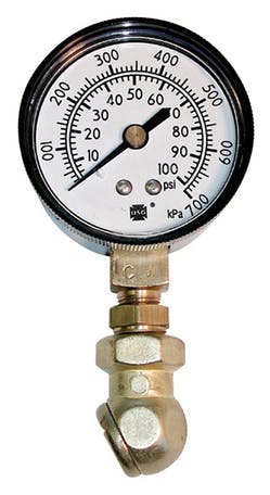 PROFORM 67402 Tire Pressure Gauge; 0-100 PSI Range; 2lb Increments; 2-1/2 Diameter Face