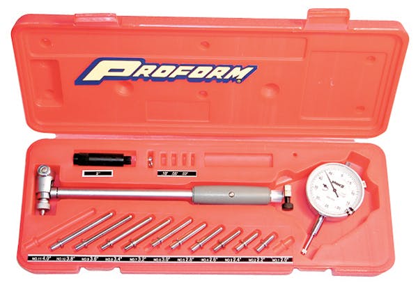 PROFORM 67411 Dial Bore Gauge; Professional Model; 2-6 Inch Range; Reads in .0005 Increments