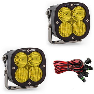 Baja Designs 677813 LED Light Pods Amber Lens Driving Combo Pattern Pair XL80 Series