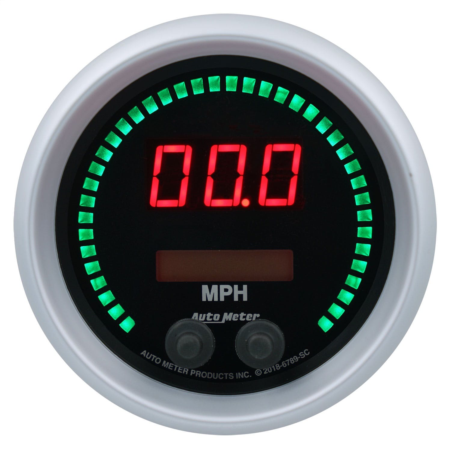 AutoMeter Products 6789-SC Gauge, Speedo, 3 3/8, 260mph, Elec Program, Sport-Comp Elite Digital