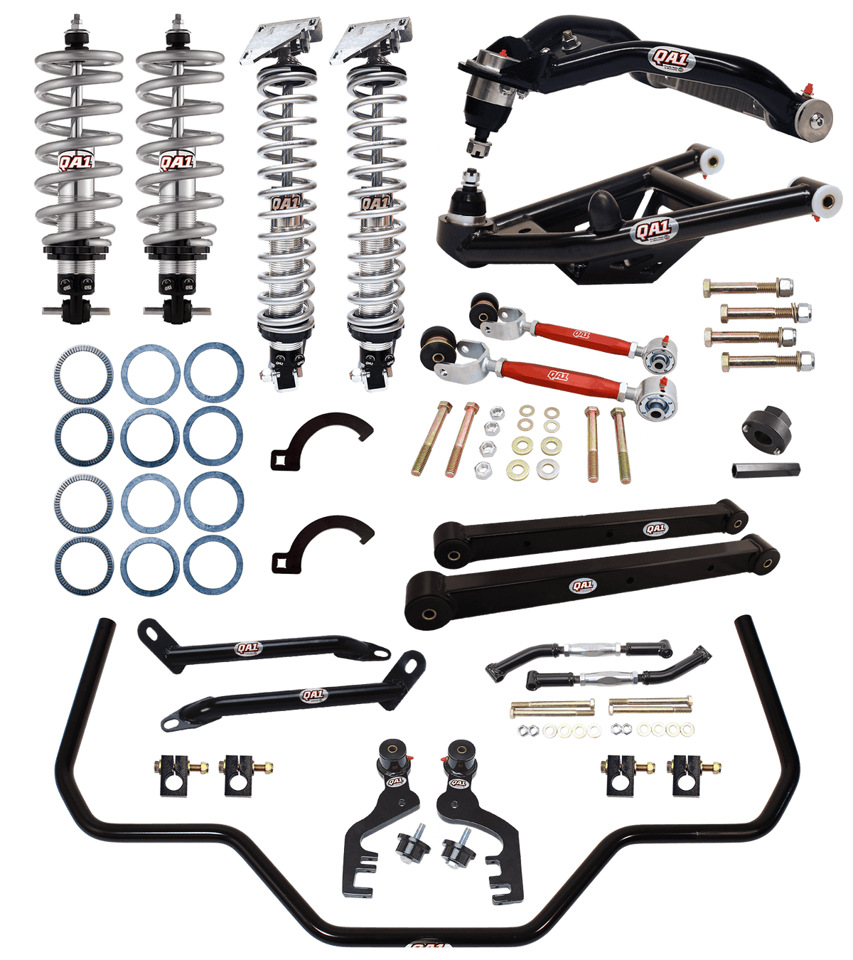 QA1 DK02-GMA2 Drag Kit, Level 2, A-Body 68-72 Gm A-Body, W/ Shocks