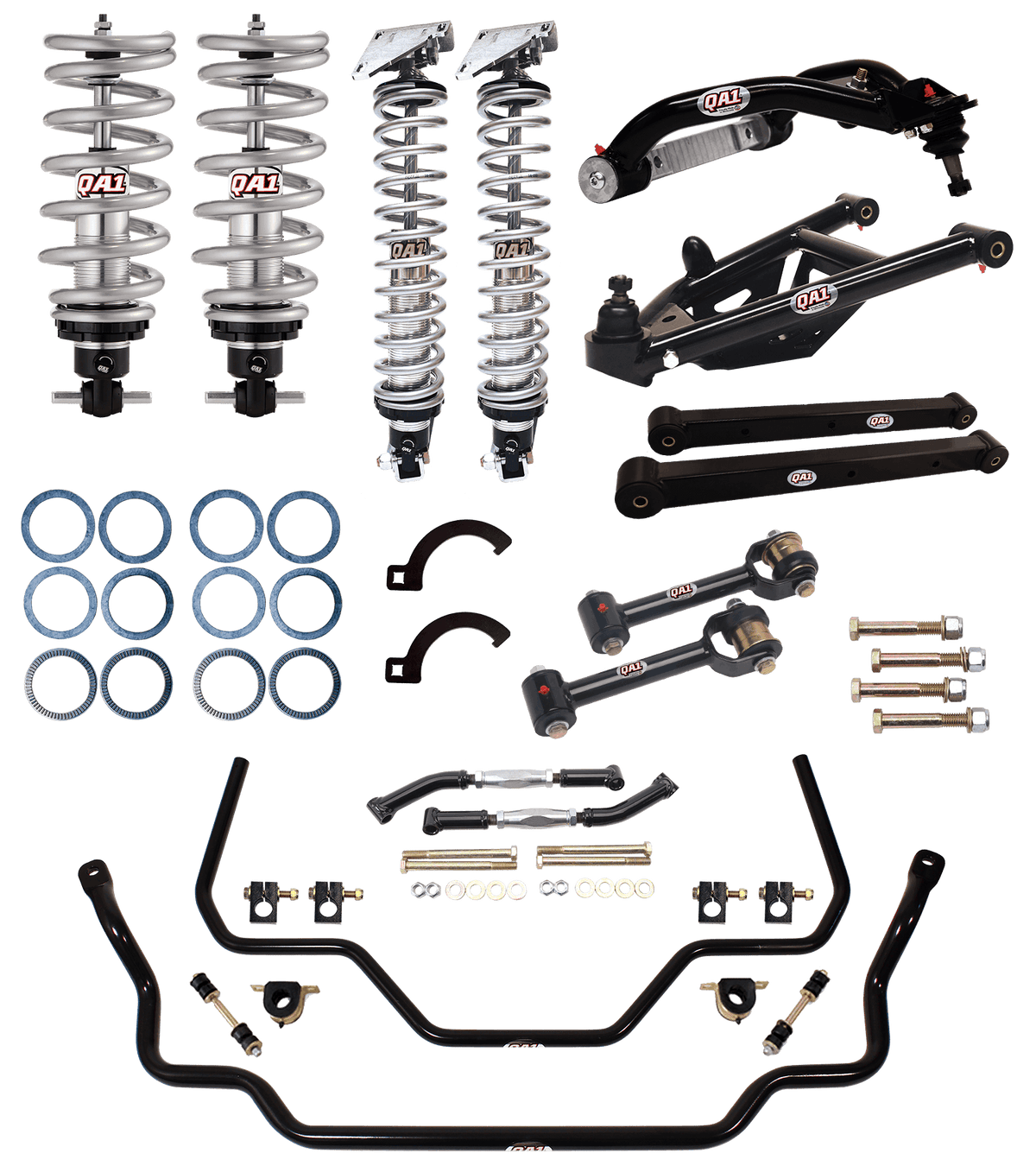 QA1 HK02-GMA2 Handling Kit, Level 2, Gm A-Body 68-72 Gm A-Body, W/ Shocks