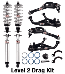 QA1 DK02-GMX2 Drag Kit, Level 2, X-Body 68-74 GM X-Body, W/ Shocks