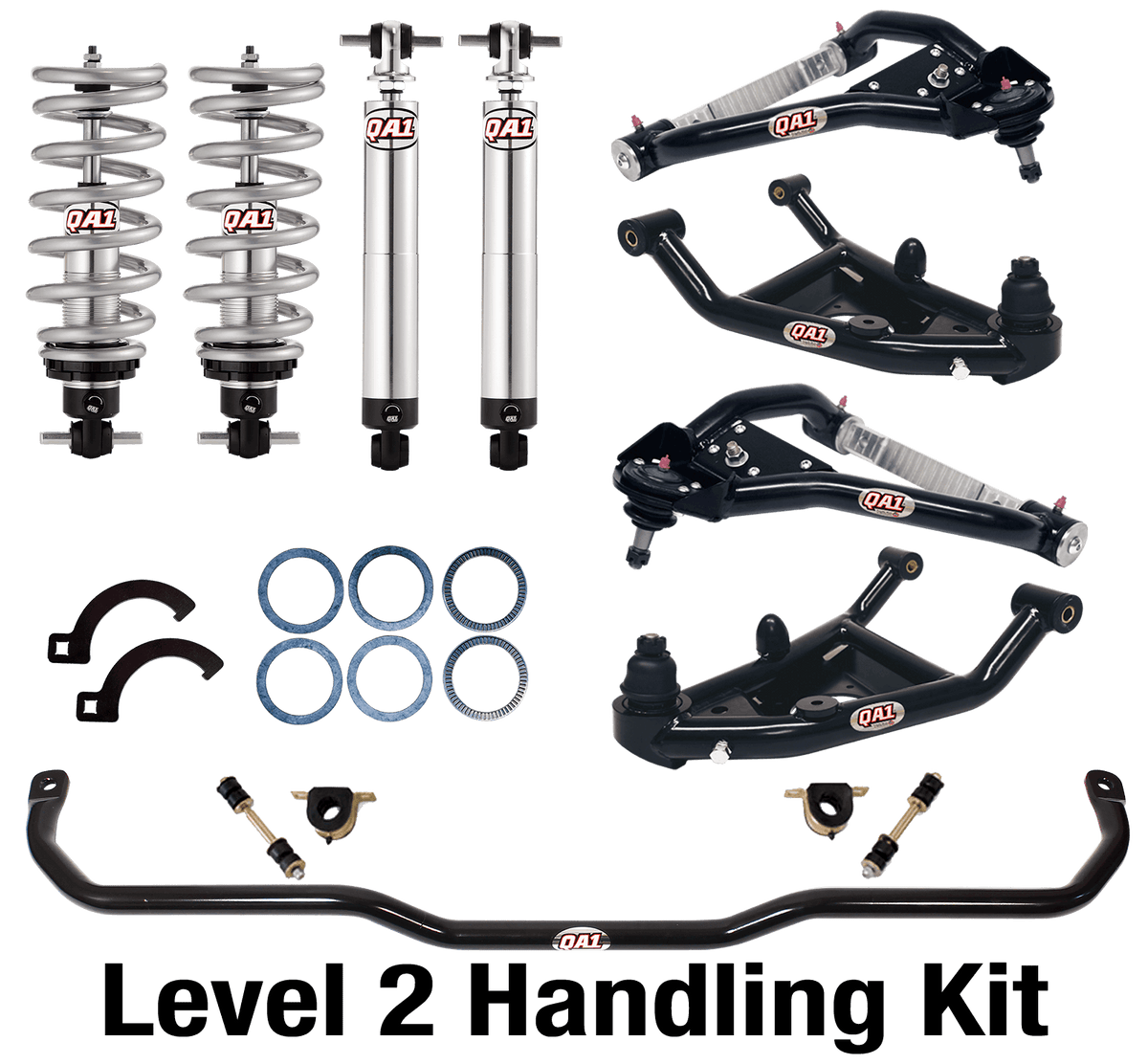 QA1 HK02-GMX2 Handling Kit, Level 2, GM X-Body 68-74 GM X-Body, W/ Shocks
