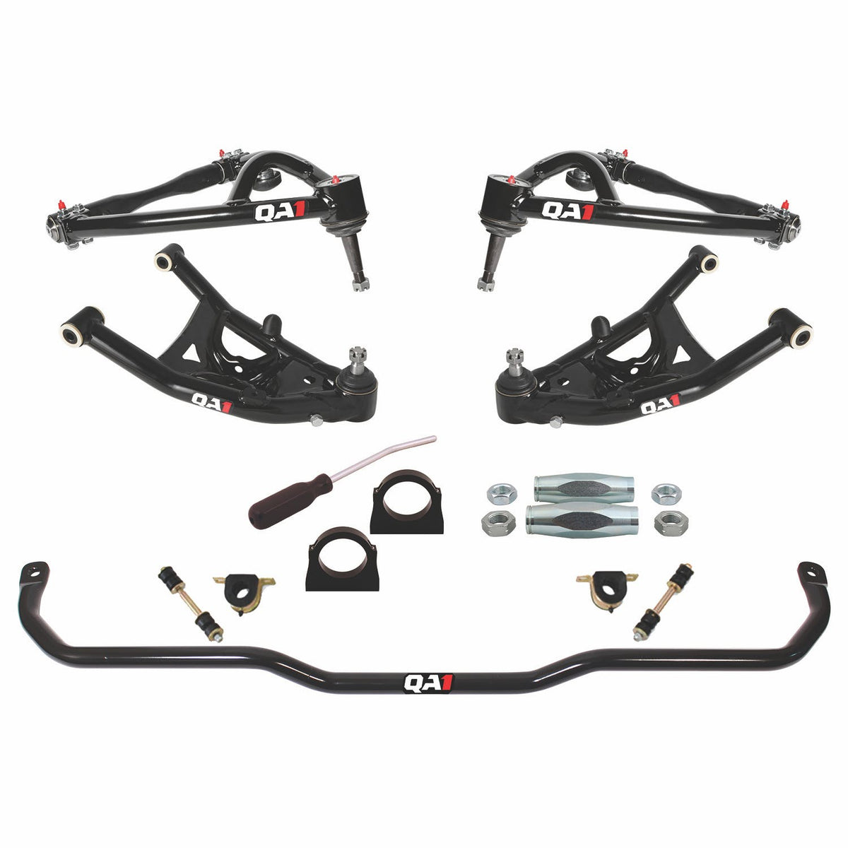 QA1 HK33-GMX2 Handling Kit 2.0, Level 3, GM X-Body 68-74 GM X-Body, W/0  Shocks
