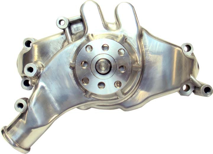 PROFORM 68240 Engine Water Pump; Mechanical Long Style; High Flow Model; Polished; BB Chevy