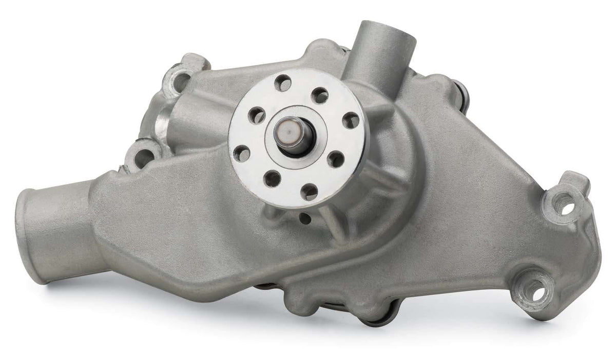 PROFORM 68245 Engine Water Pump; Mechanical Short Style; High Flow Model; Satin; SB Chevy