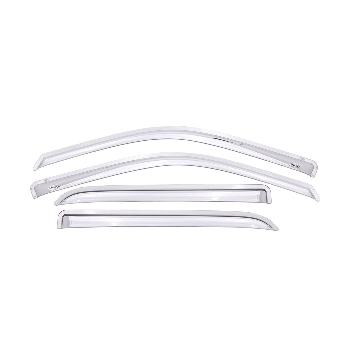 AVS 684109 Ventvisor Chrome 4pc