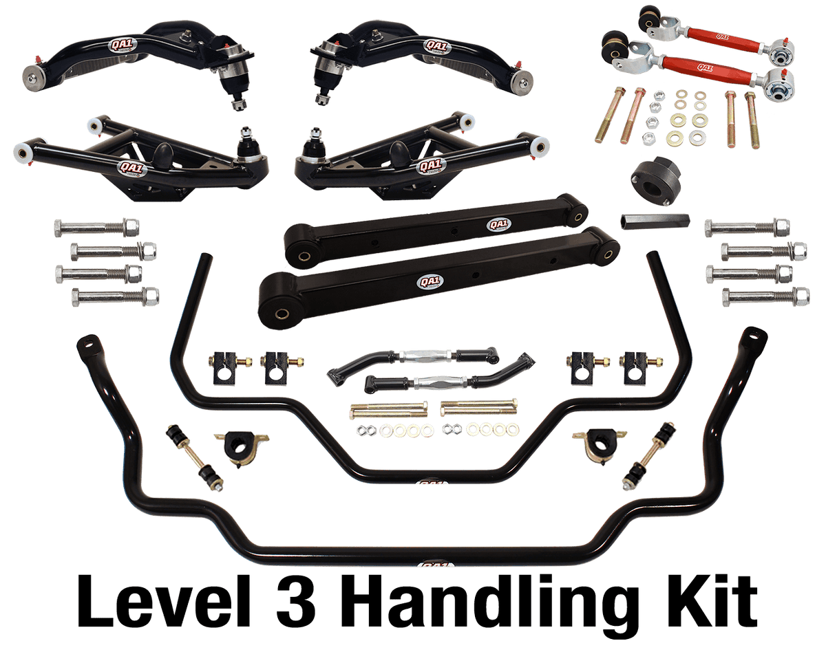 QA1 HK13-GMG2 Handling Kit, Level 3, Gr Pr/Mnte Carlo Gm, 69-72 G-Body, W/O  Shocks