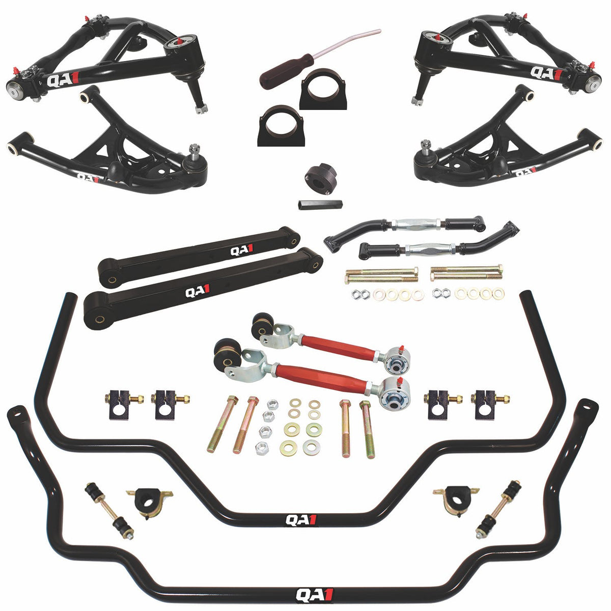 QA1 HK33-GMG2 Handling Kit 2.0, Level 3, Gr Pr/Mnte Carlo Gm, 69-72 G-Body, W/O  Shocks