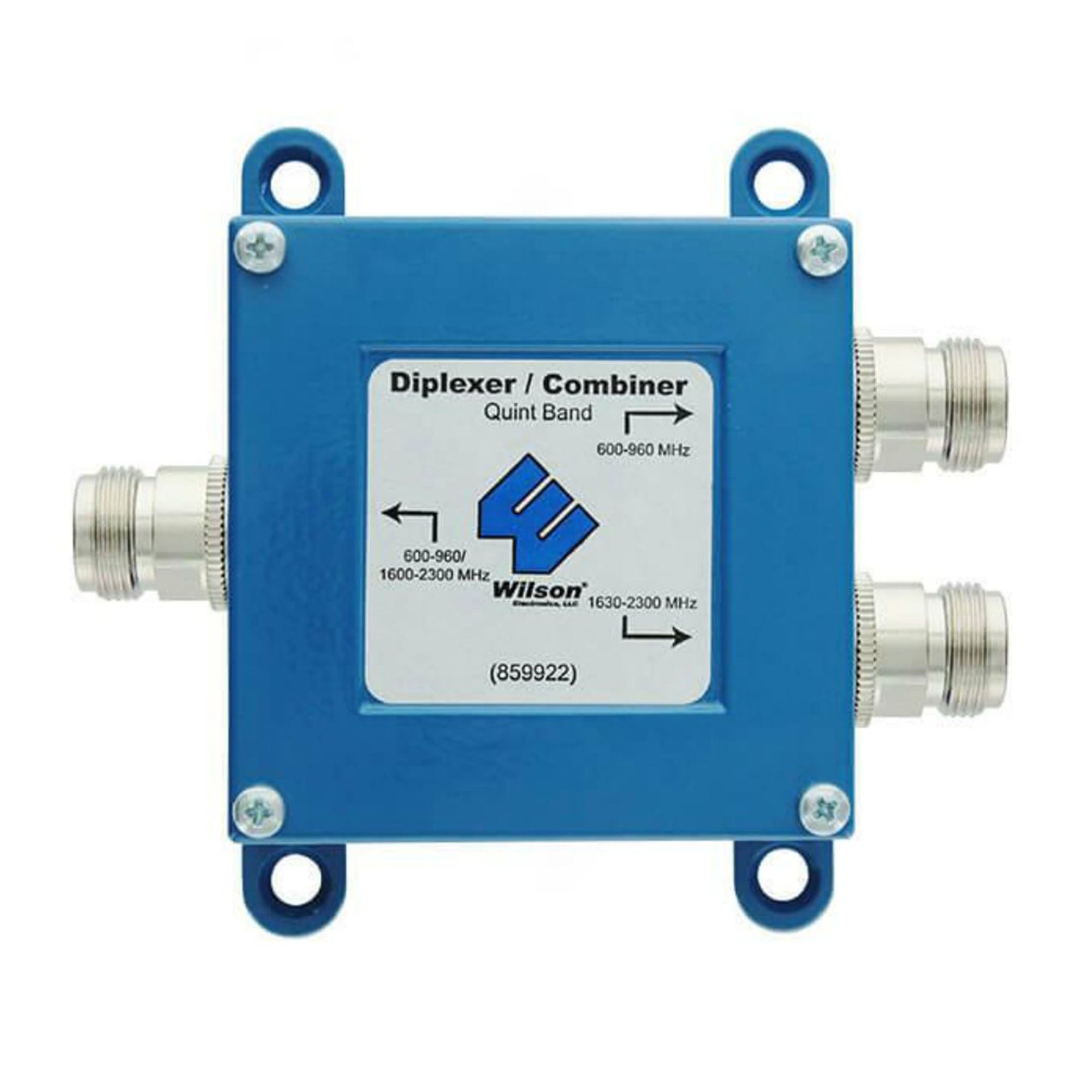 Wilson dual band diplexer/combiner (800-900mhz/1850-1990 mhz bands)