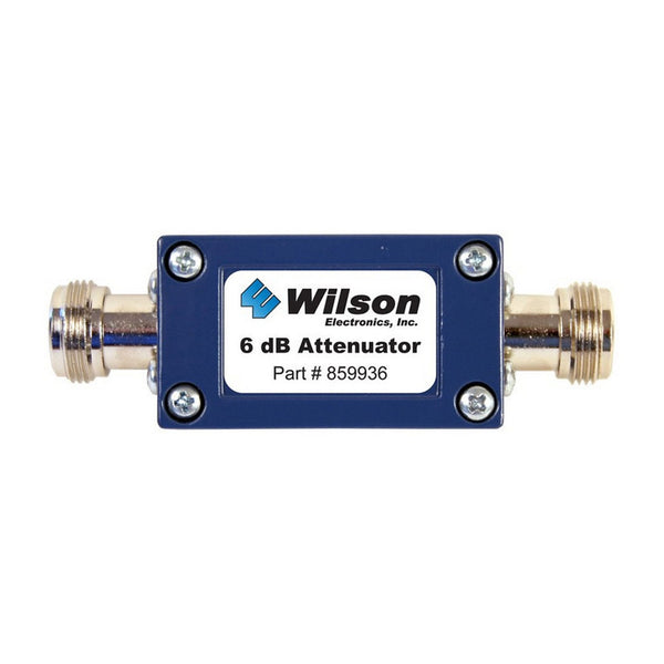 Wilson 6 db attenuator with N female connectors