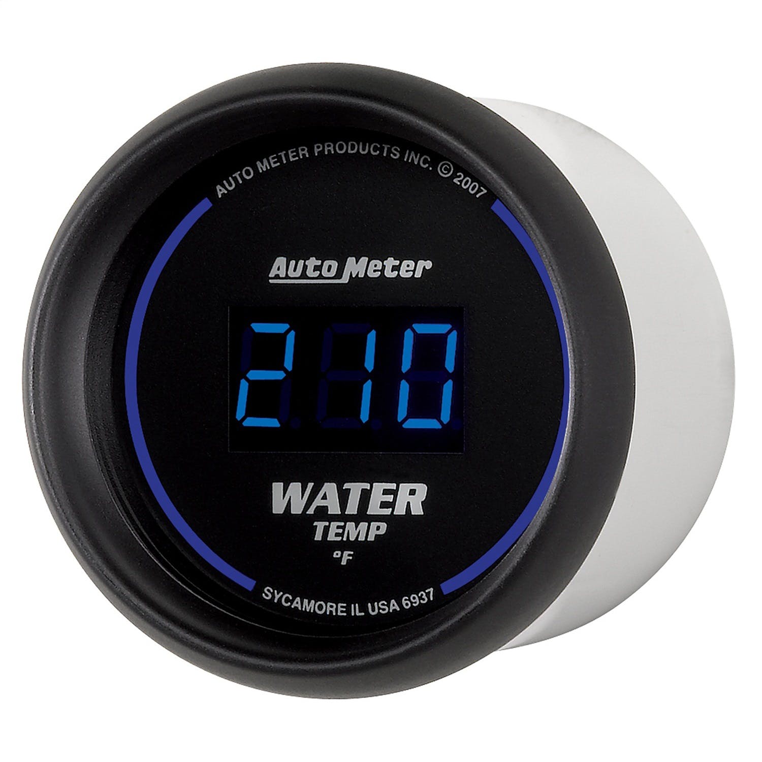 AutoMeter Products 6937 2-1/16in Water Temp 0- 340 F Digital Black