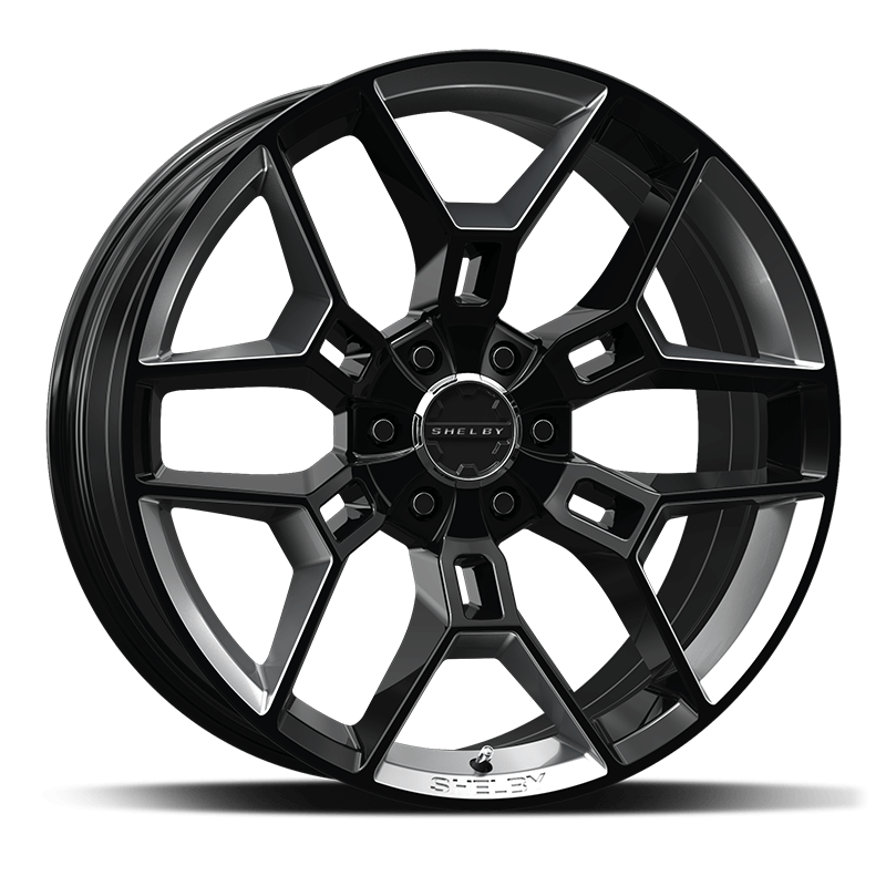 Carroll Shelby Wheels Ford (2.7, 3.0, 3.3, 3.5, 3.7, 4.2, 4.6, 5.0, 5.2, 5.4, 6.2) Wheel CS45-395512-BS