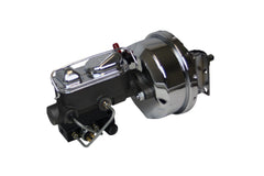 LEED Brakes 6J4C7 7 in Power Brake Booster , 1 in Bore, Adj Combo Block (chrome)
