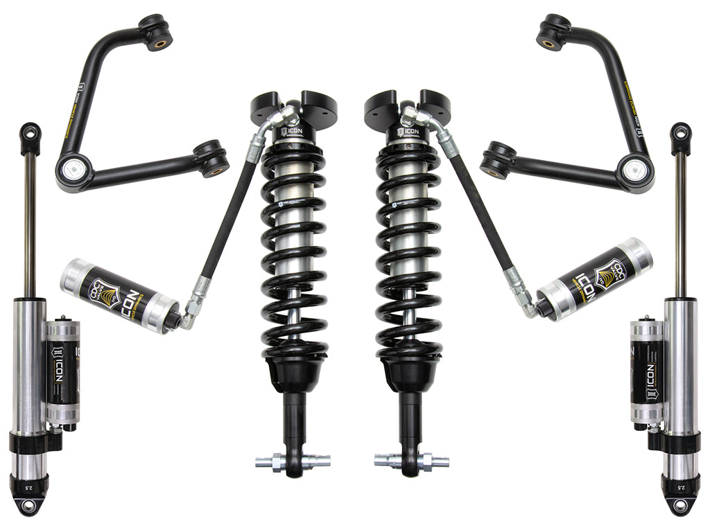 ICON Vehicle Dynamics K73064T 1.5-3.5 Stage 4 Suspension System with Tubular Upper Control Arm