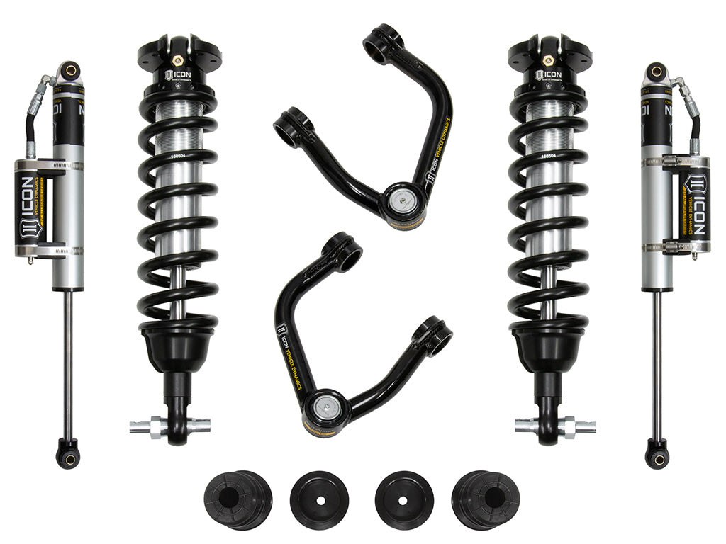 ICON Vehicle Dynamics K93203TS 0-3.5 inch Stage 3 Suspension System W Tubular UCA Steel Knuckle
