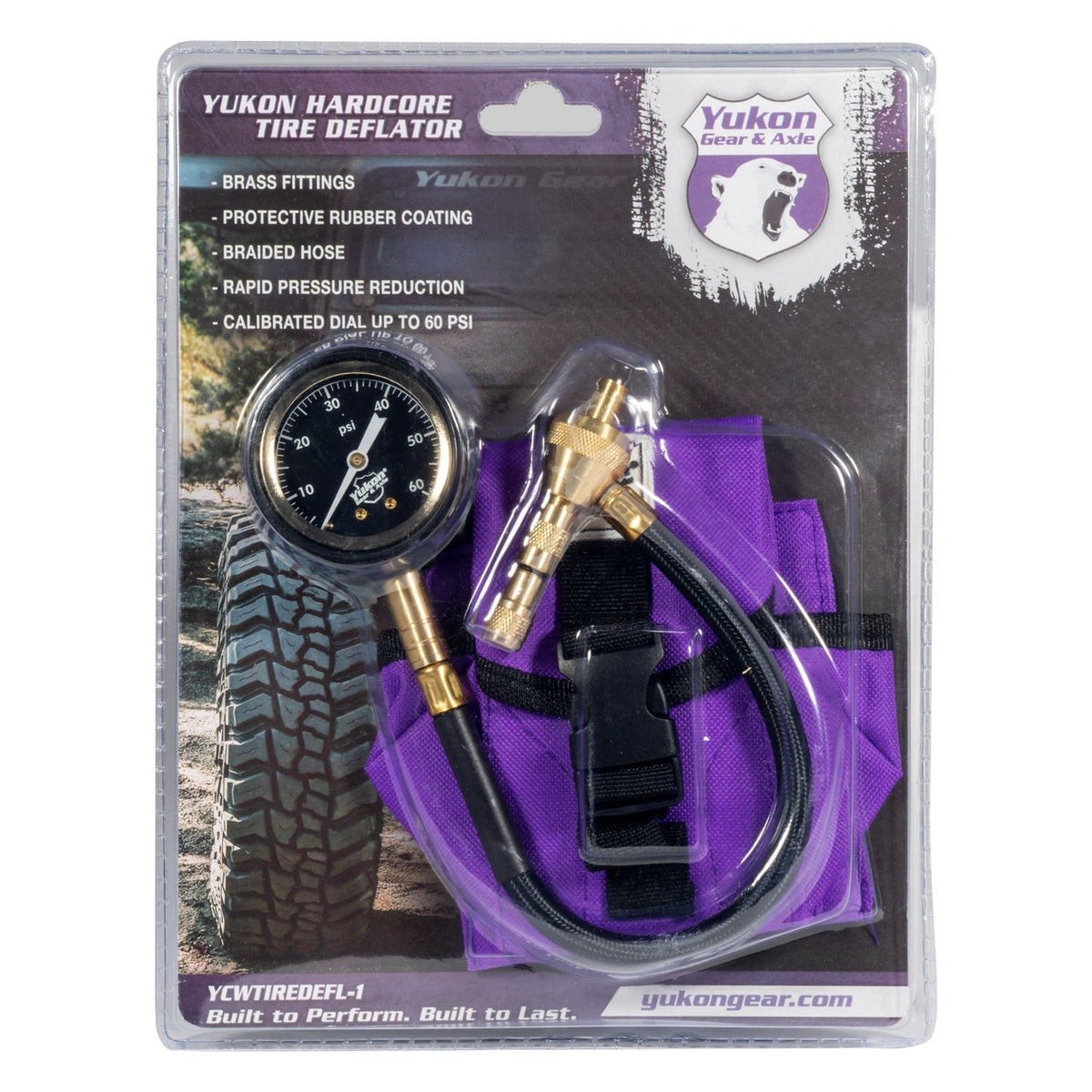 Yukon Gear Tire Pressure Gauge YCWTIREDEFL-1
