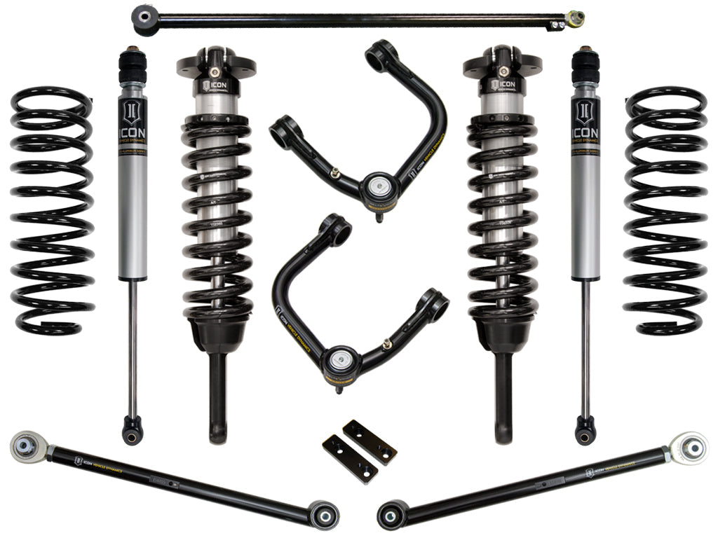 ICON Vehicle Dynamics K53183T 0-3.5 Stage 3 Suspension System with Tubular Upper Control Arm