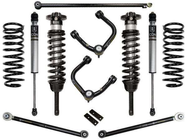 ICON Vehicle Dynamics K53183T 0-3.5 Stage 3 Suspension System with Tubular Upper Control Arm
