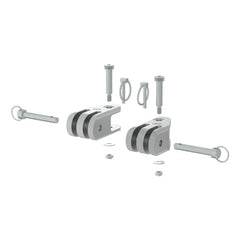 CURT Rambler Heavy-Duty 3-Lug Shackle Ends, 2 Pack 70011