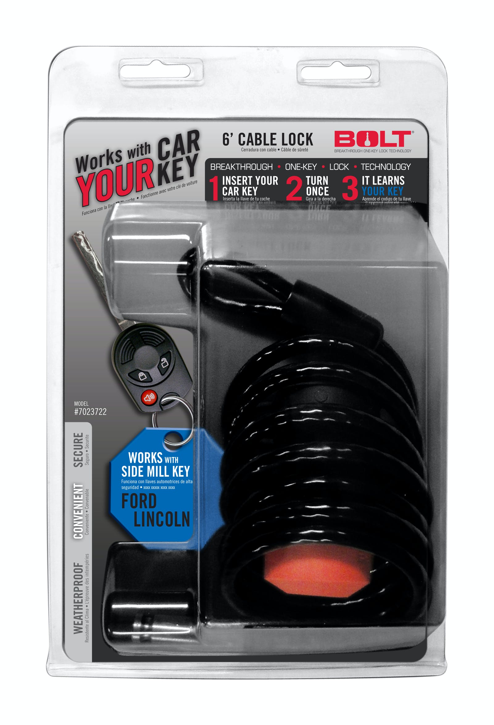BOLT 7023722 Cable Lock