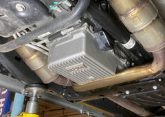 B&M 70395 HI-TEK DEEP HEAVY DUTY TRANSMISSION PAN - ALUMINUM