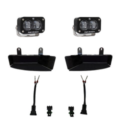 Baja Designs 448165 Dodge, Ram S2 SAE Fog Pocket Light Kit, Clear