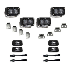 Baja Designs 448166 Ford S2 SAE Dual Fog Pocket Kit, Clear