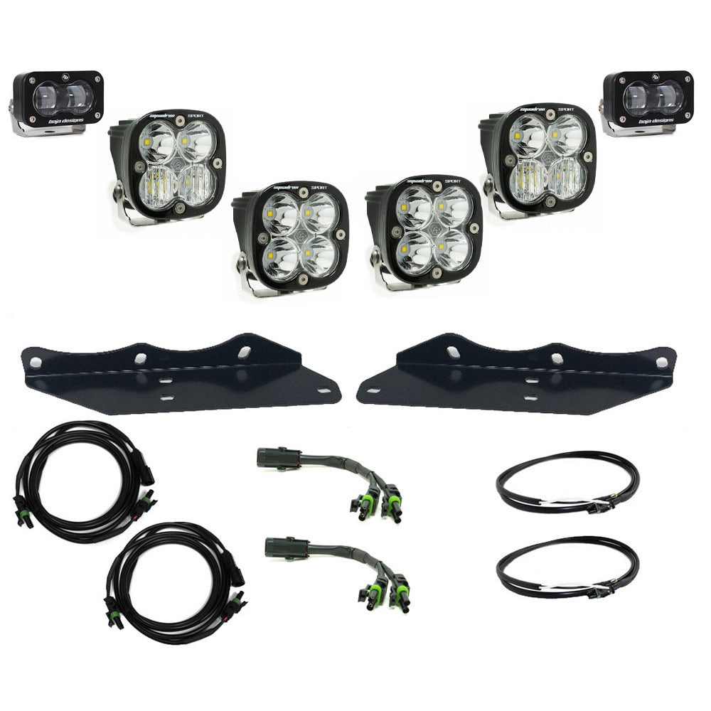 Baja Designs 448172 Ford S2 SAE Sportsmen Fog Pocket Kit, Clear