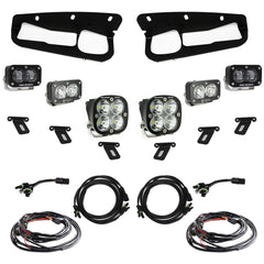 Baja Designs 448174 Ford S2 SAE Sportsmen Fog Pocket Light Kit, Clear