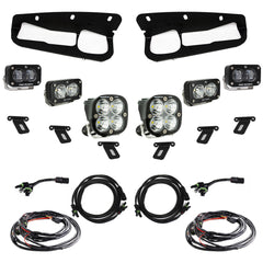 Baja Designs 448175 Ford S2 SAE Pro Fog Pocket Light Kit, Clear