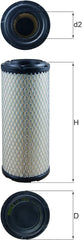 MAHLE MAHLE AIR FILTER LX 2958
