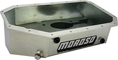 Moroso 20915 Wet Sump Aluminum Oil Pan (5.5 deep/Baffled/Acura-Honda K-Series Engine Swaps)