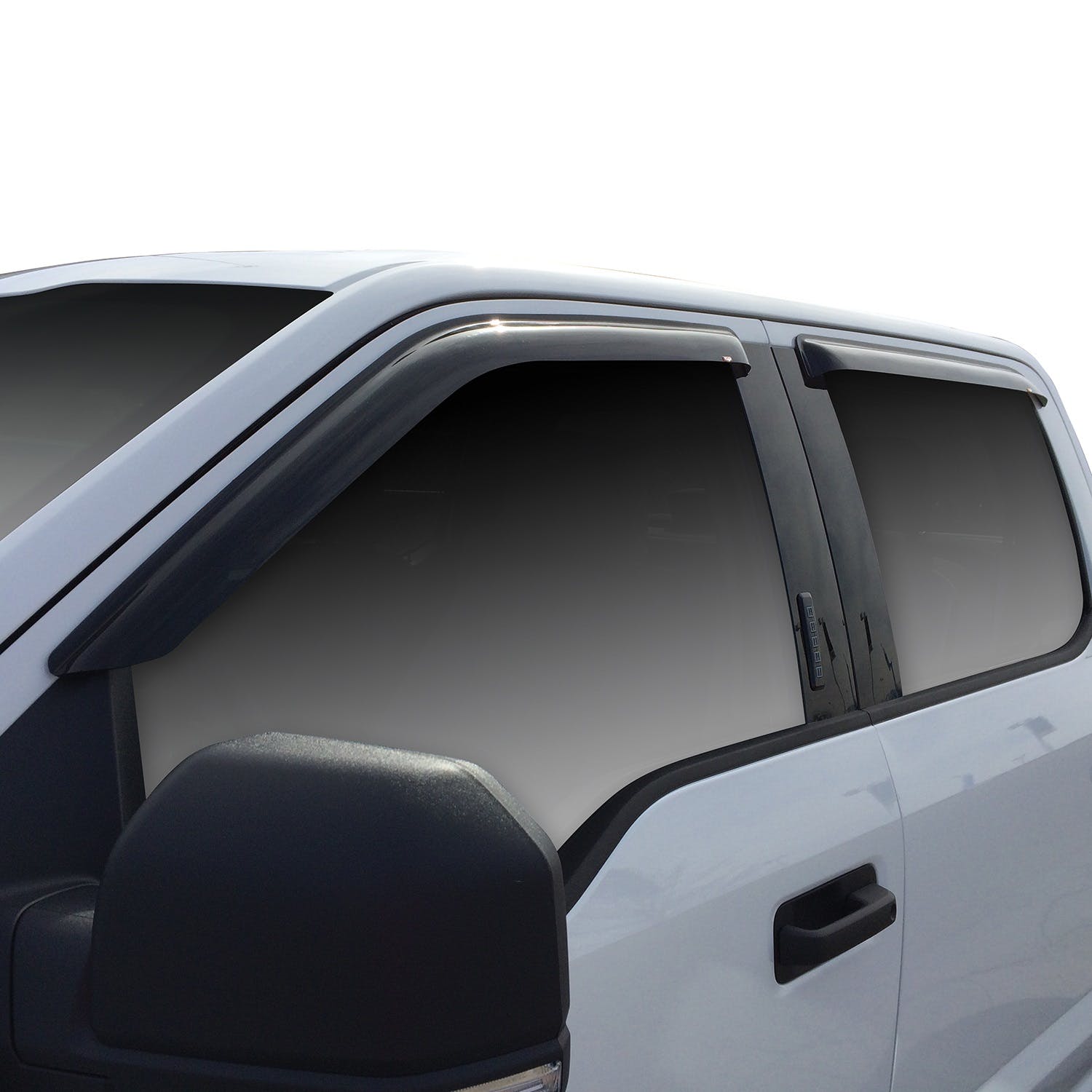 Westin Automotive 72-37444 Tape On Wind Deflector 4pc Smoke