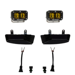 Baja Designs 448170 Dodge, Ram S2 SAE Fog Pocket Light Kit, Amber