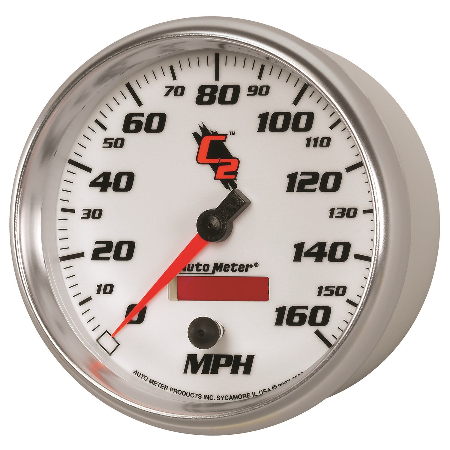 AutoMeter Products 7289 5in Speedo, 160 Mph In-Dash C2