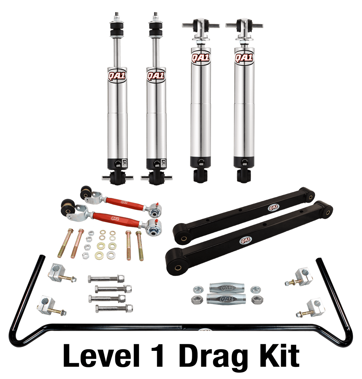 QA1 DK01-GMA3 Drag Kit, Level 1, A-Body 73-77 Gm A-Body, W/ Shocks
