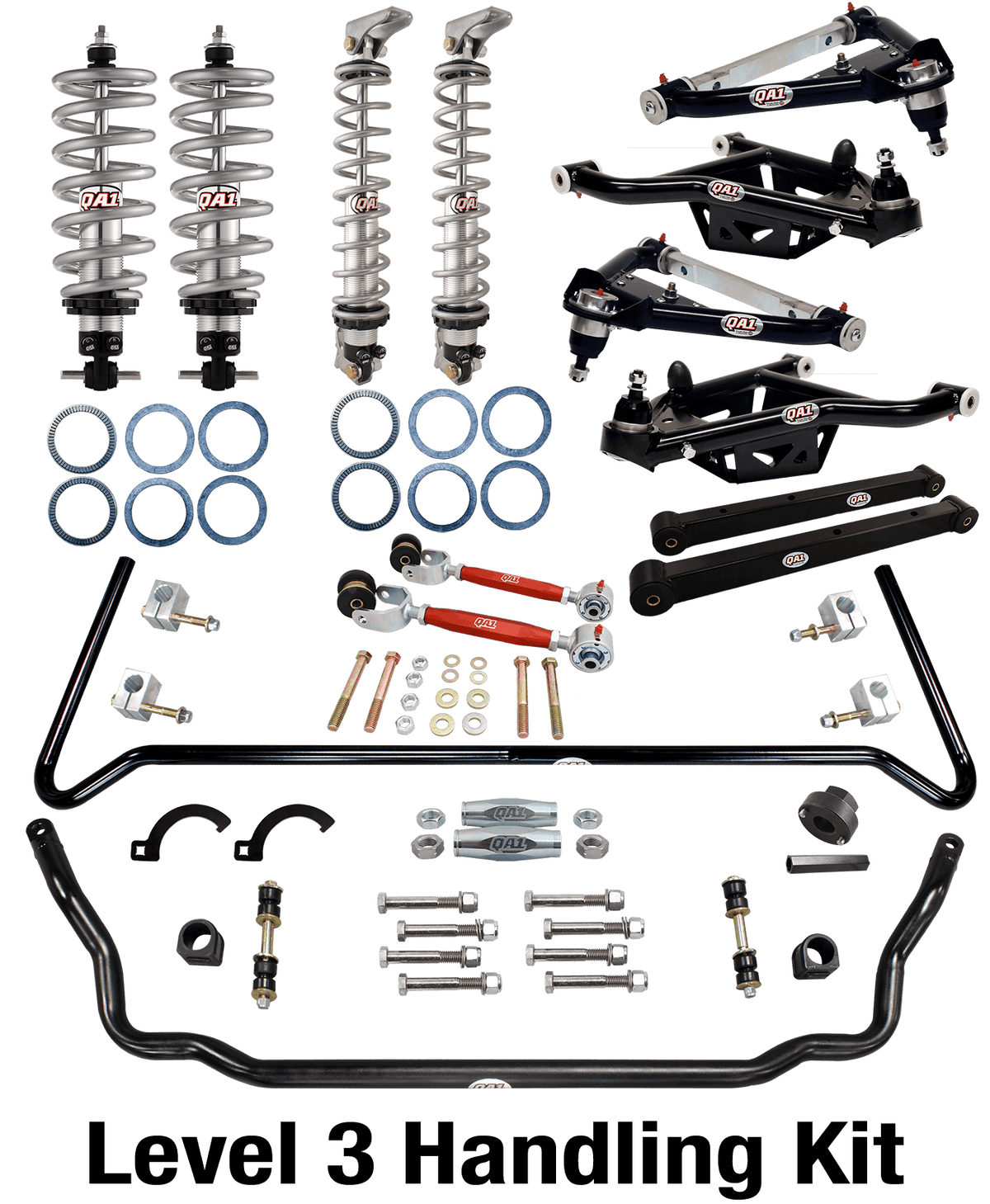 QA1 HK03-GMA3 Handling Kit, Level 3, Gm A-Body 73-77 Gm A-Body, W/ Shocks