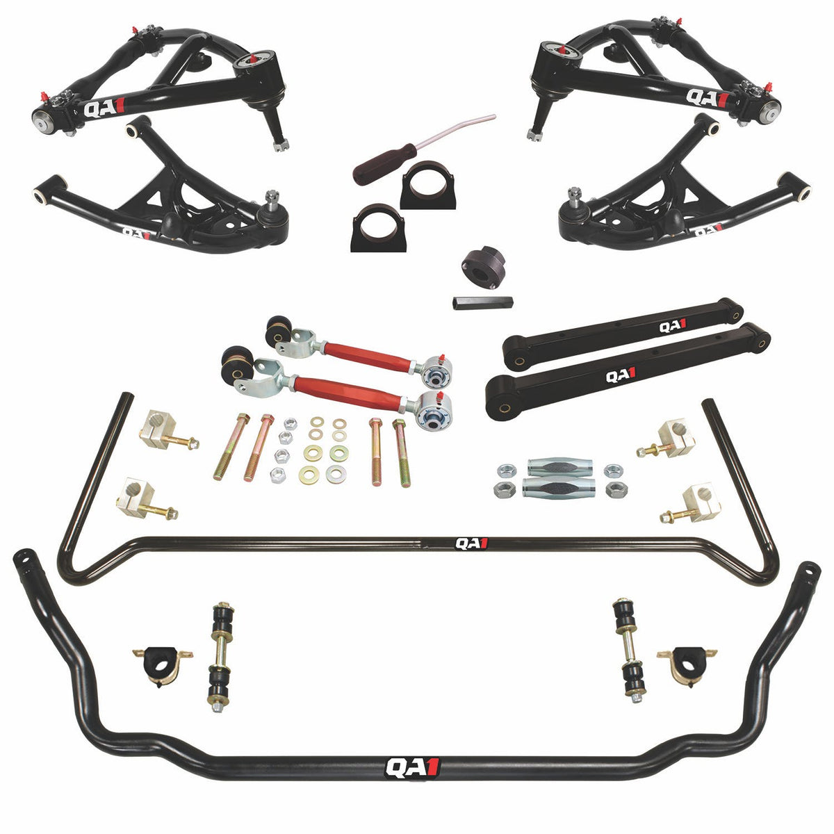 QA1 HK33-GMA3 Handling Kit 2.0, Level 3, GM A-Body 73-77 GM A-Body, W/O Shocks