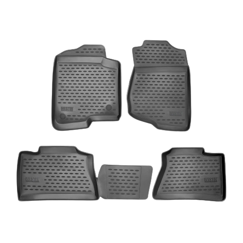 Westin Automotive 74-23-51011 Profile Floor Liners Front and 2nd Row Black