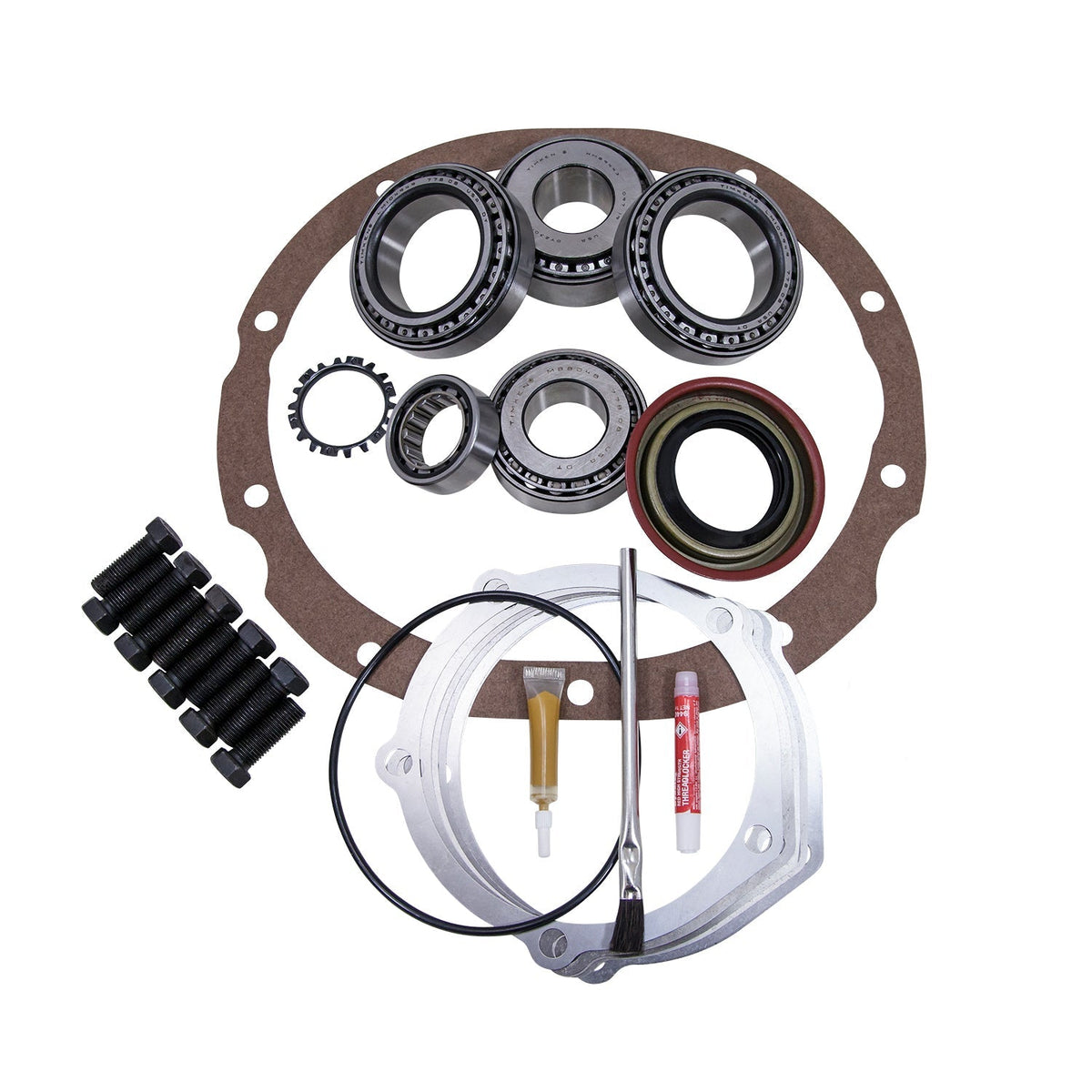 Yukon Gear Ford Lincoln Mercury (4WD/RWD) Axle Differential Bearing and Seal Kit - Rear YKF9-ROD