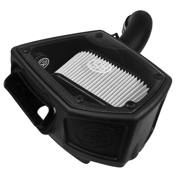 S&B Filters 75-5107D Cold Air Intake Dry Extendable White
