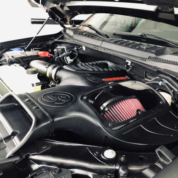 S&B Filters 75-5122D Cold Air Intake Dry Extendable White