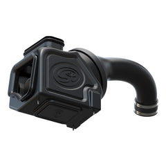 S&B Filters Cold Air Intake For 17-19 Chevrolet Silverado GMC Sierra V8-6.6L L5P Duramax Cotton Cleanable Red  75-5144-BKJF