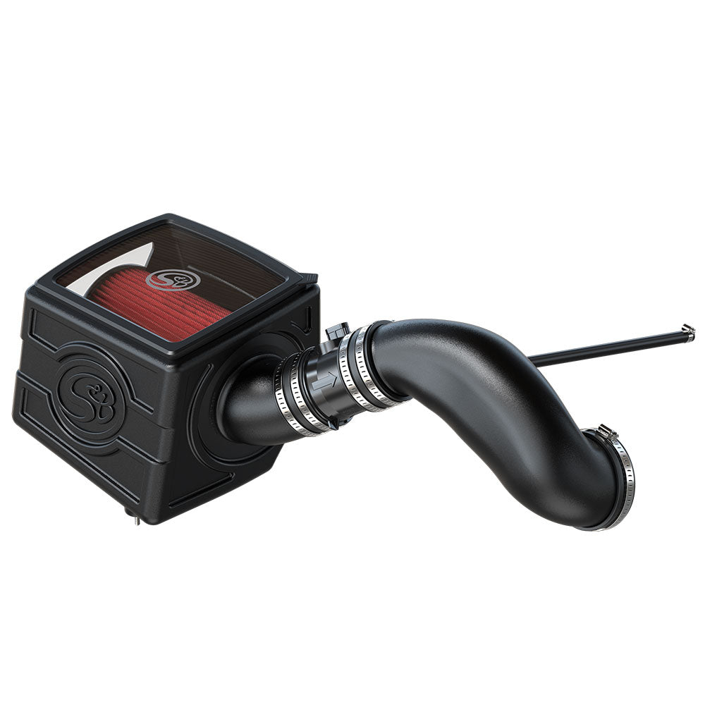S&B Filters Cold Air Intake For 99-07 Silverado/Sierra 1500, 2500, 3500 / 07-08 Tahoe, Yukon Cotton Cleanable Filter  75-5157-BKJF