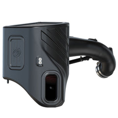 S&B Filters Cold Air Intake For 20-22 Silverado/Sierra 2500/3500 6.6L with Cotton Cleanable Filter  75-5158-BKJF
